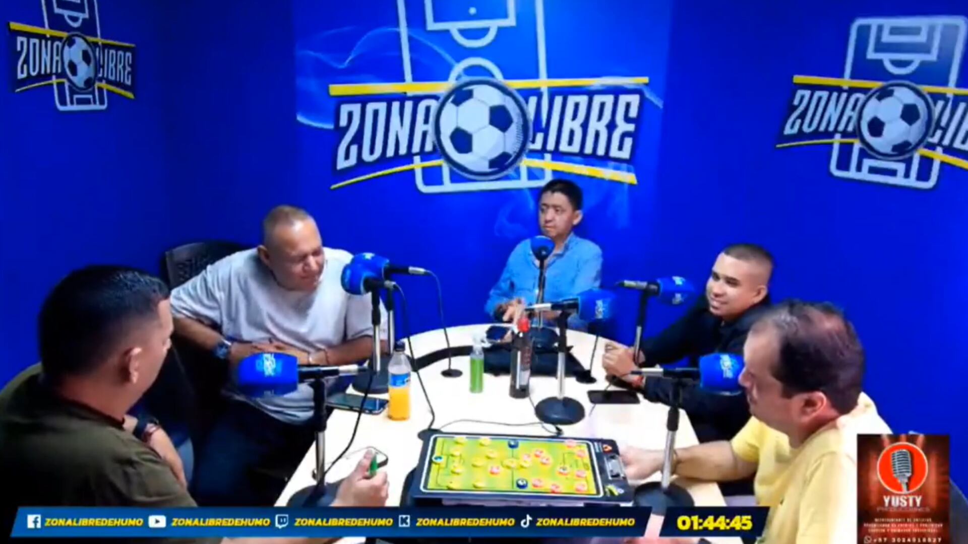 Zona Libre de Humo - Foto: captura de pantalla del programa deportivo con sede en la ciudad de Cali