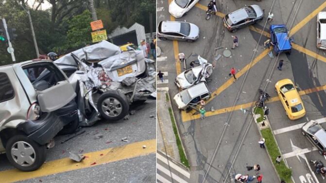 Una persona murió en accidente en el Hospital Mental