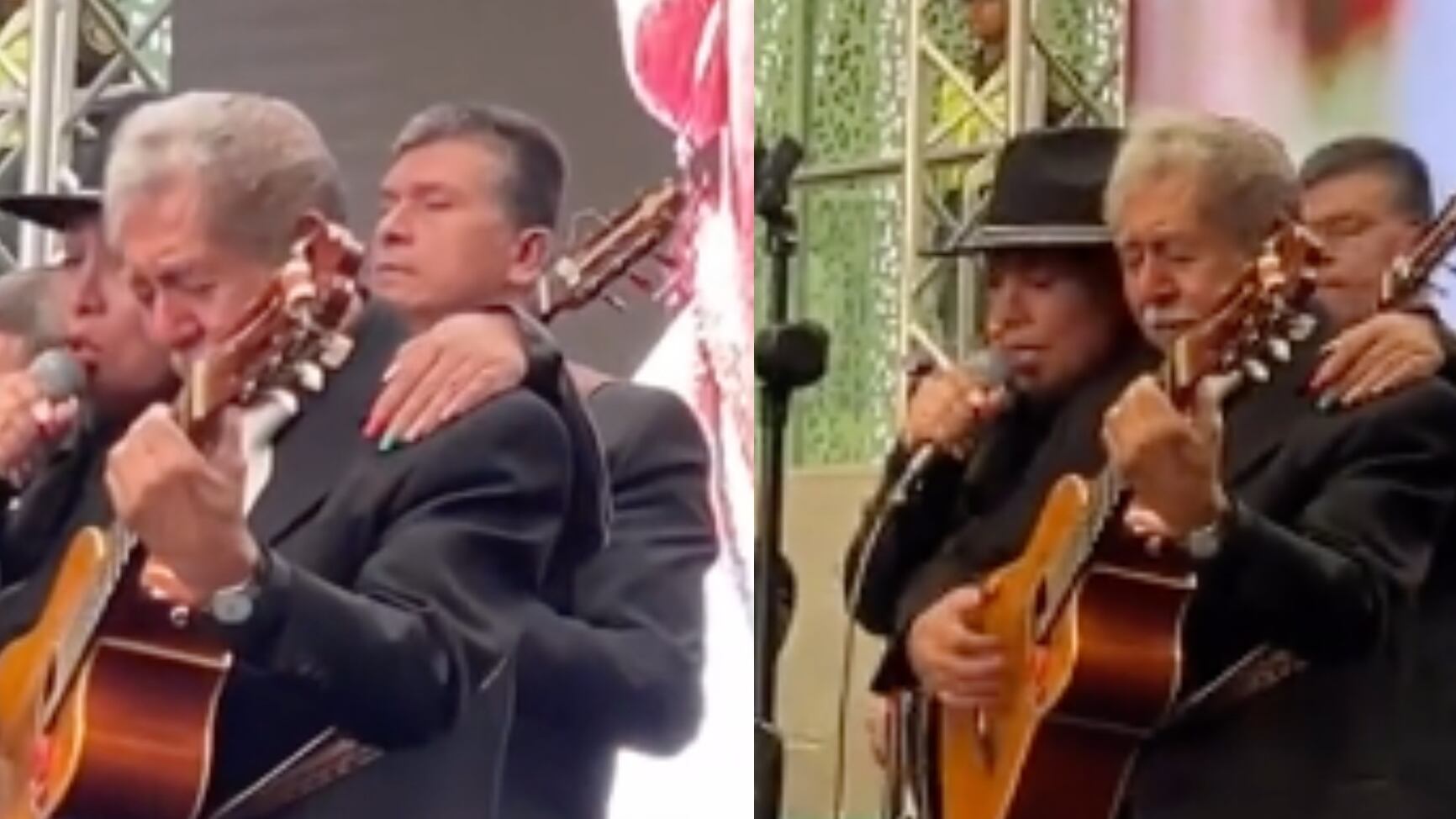 Pistolita lloró con cada canción del homenaje a Darío Gómez