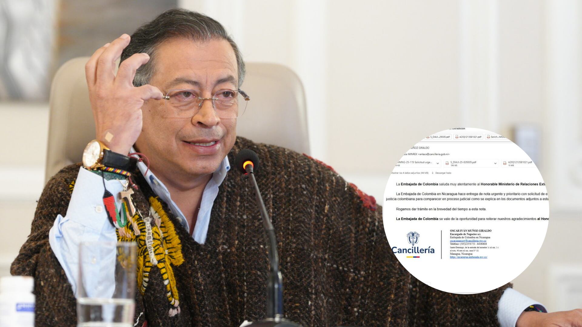 Petición de extradición de Carlos Ramón González