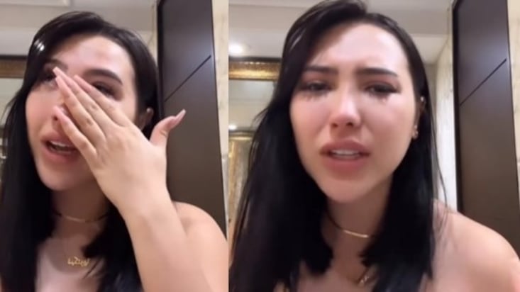 Entre lágrimas, Aida Victoria Merlano abrió su corazón y confesó tener miedo e incertidumbre por su situación legal.