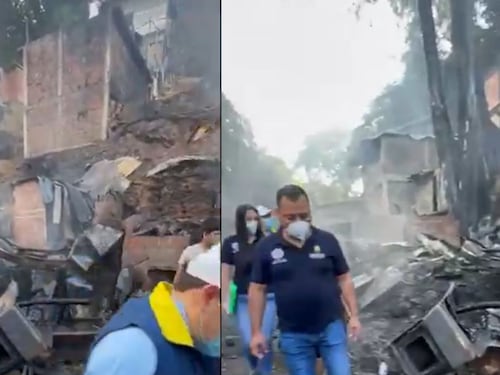 Autoridades reportan más de 160 personas afectadas tras impresionante incendio en Bucaramanga