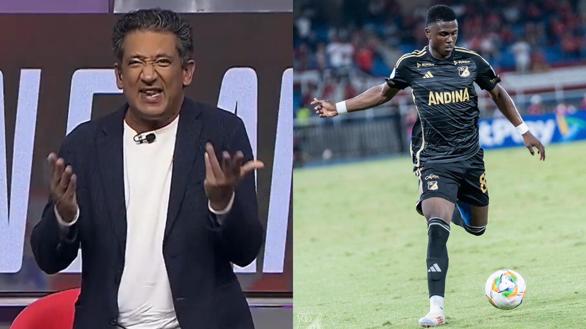 Antonio Casale y Néiser Villarreal - Fotos: Redes sociales y Millonarios