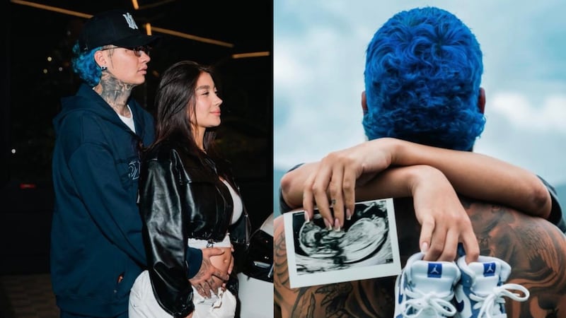 Blessd y novia Manuela QM