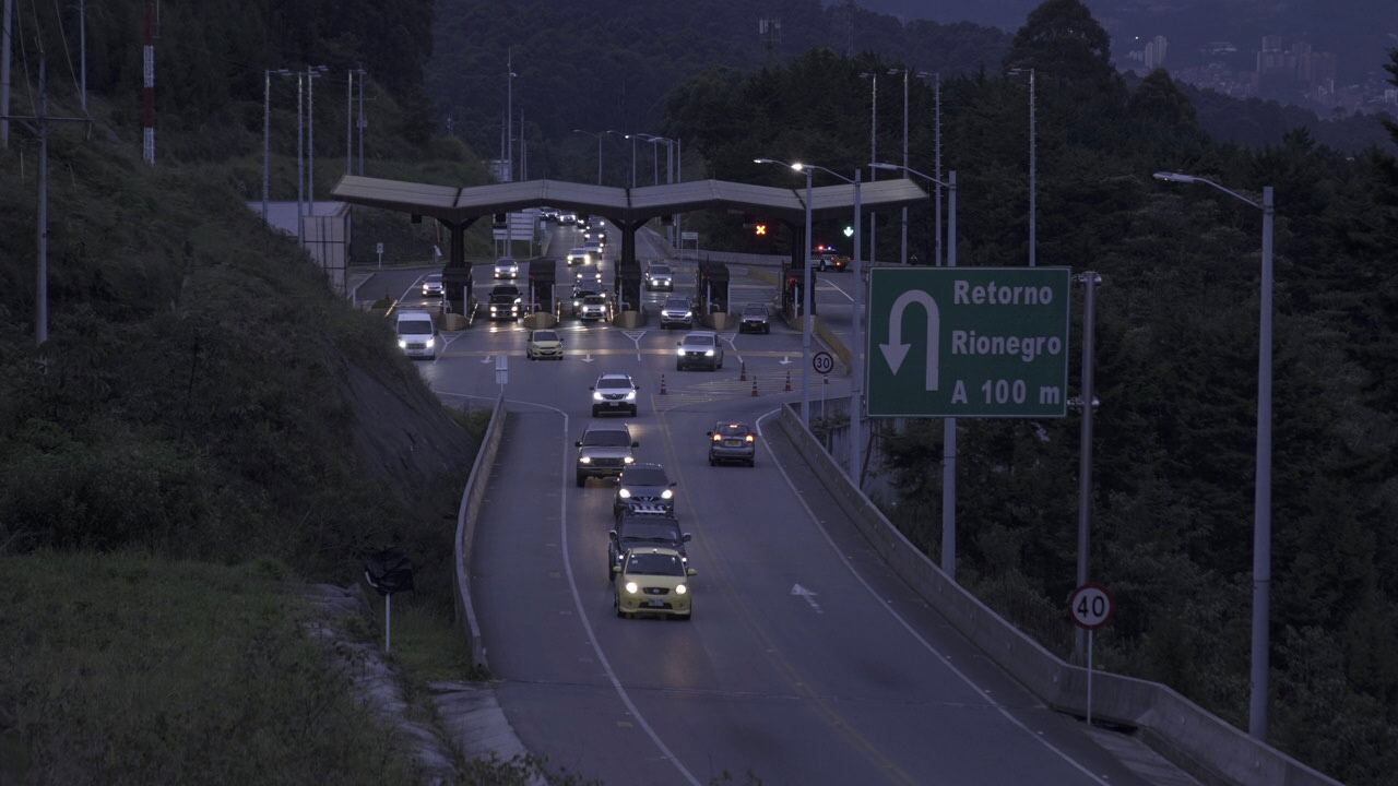 Túnel de Oriente enero 2024