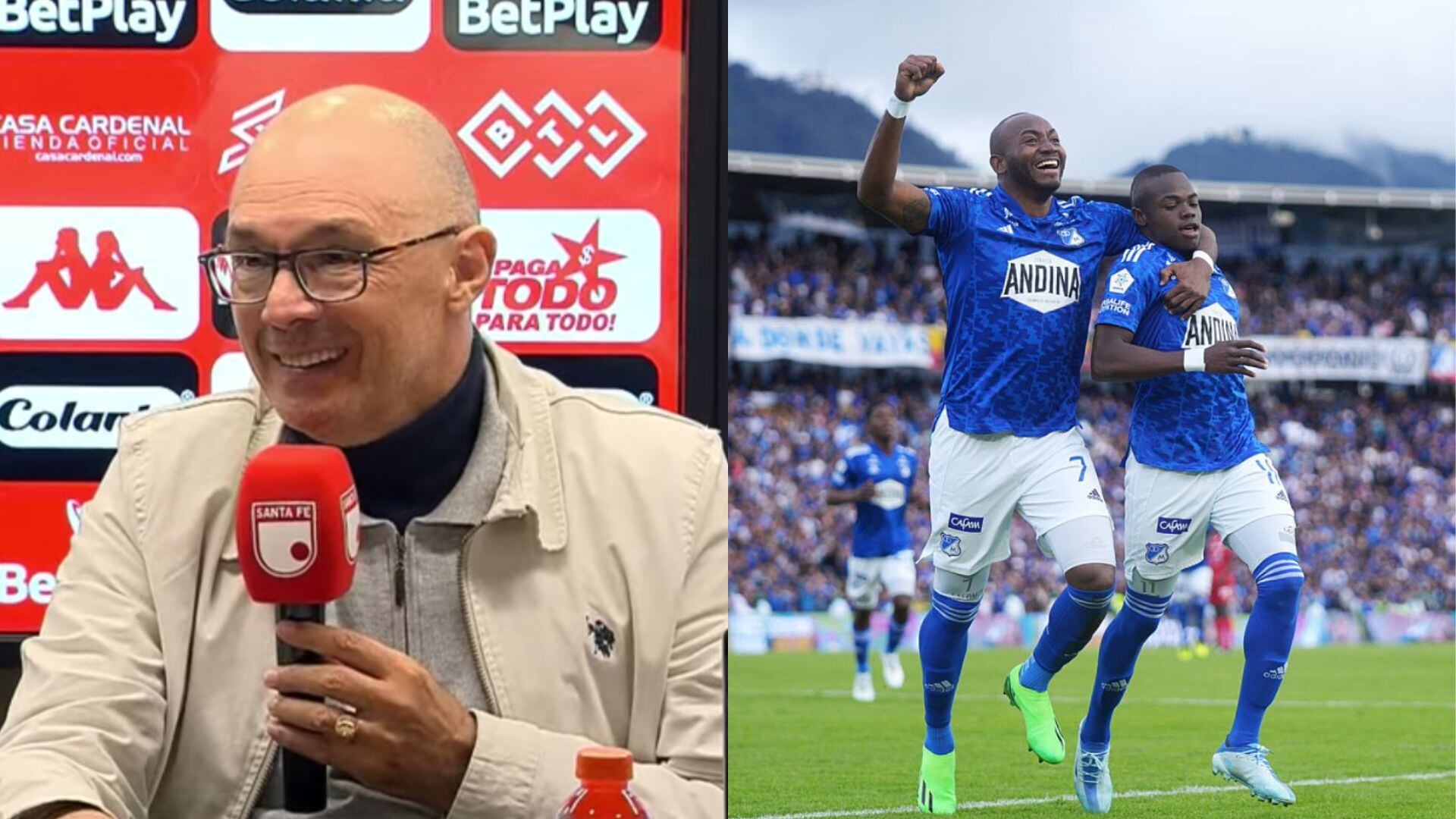 Alfredo Arias motivó a la hinchada de Santa Fe para que asistan al 'Clásico Capitalino'.