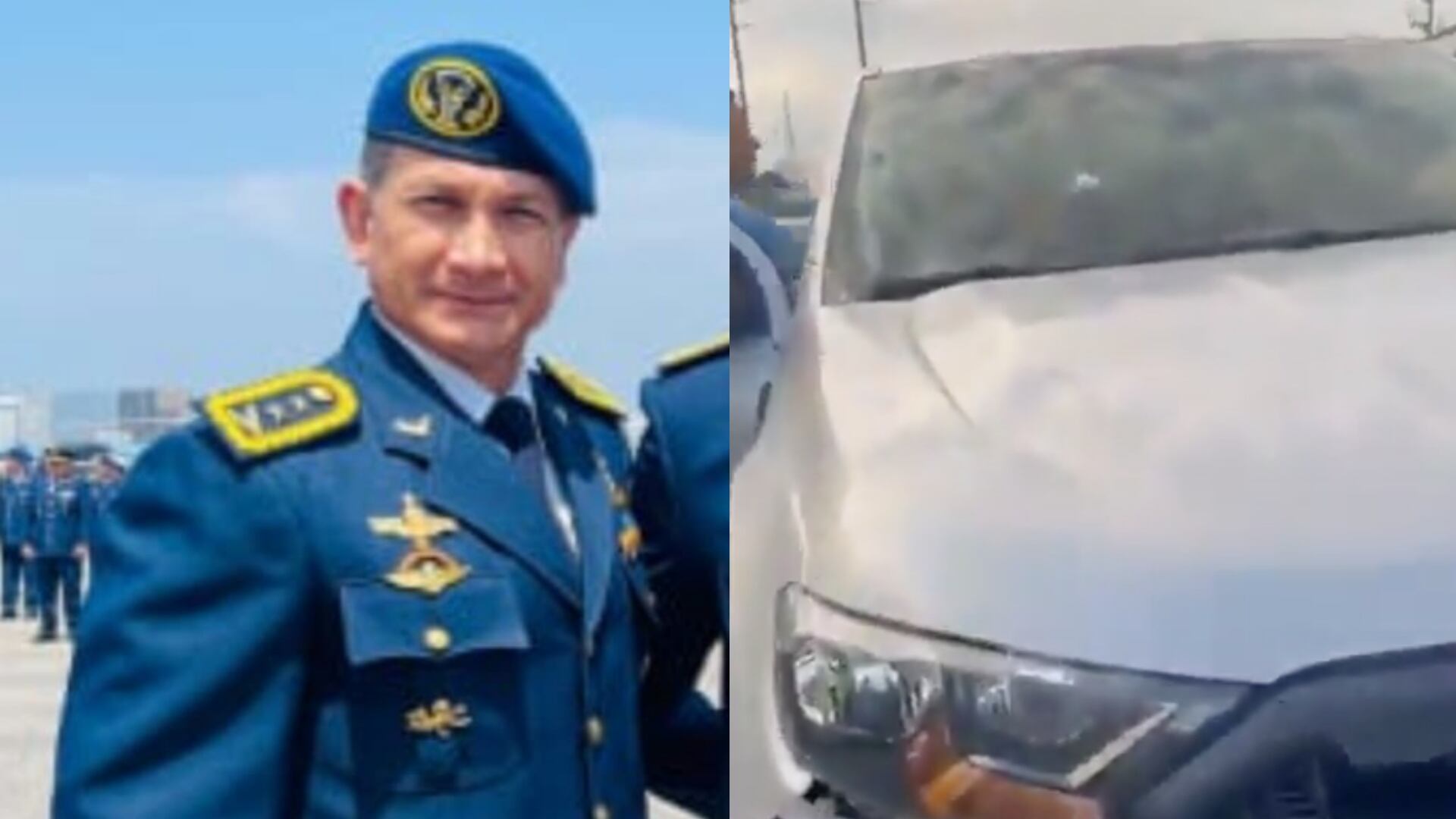 Porfirio Cedeño, el coronel de las Fuerzas Militares asesinado.
