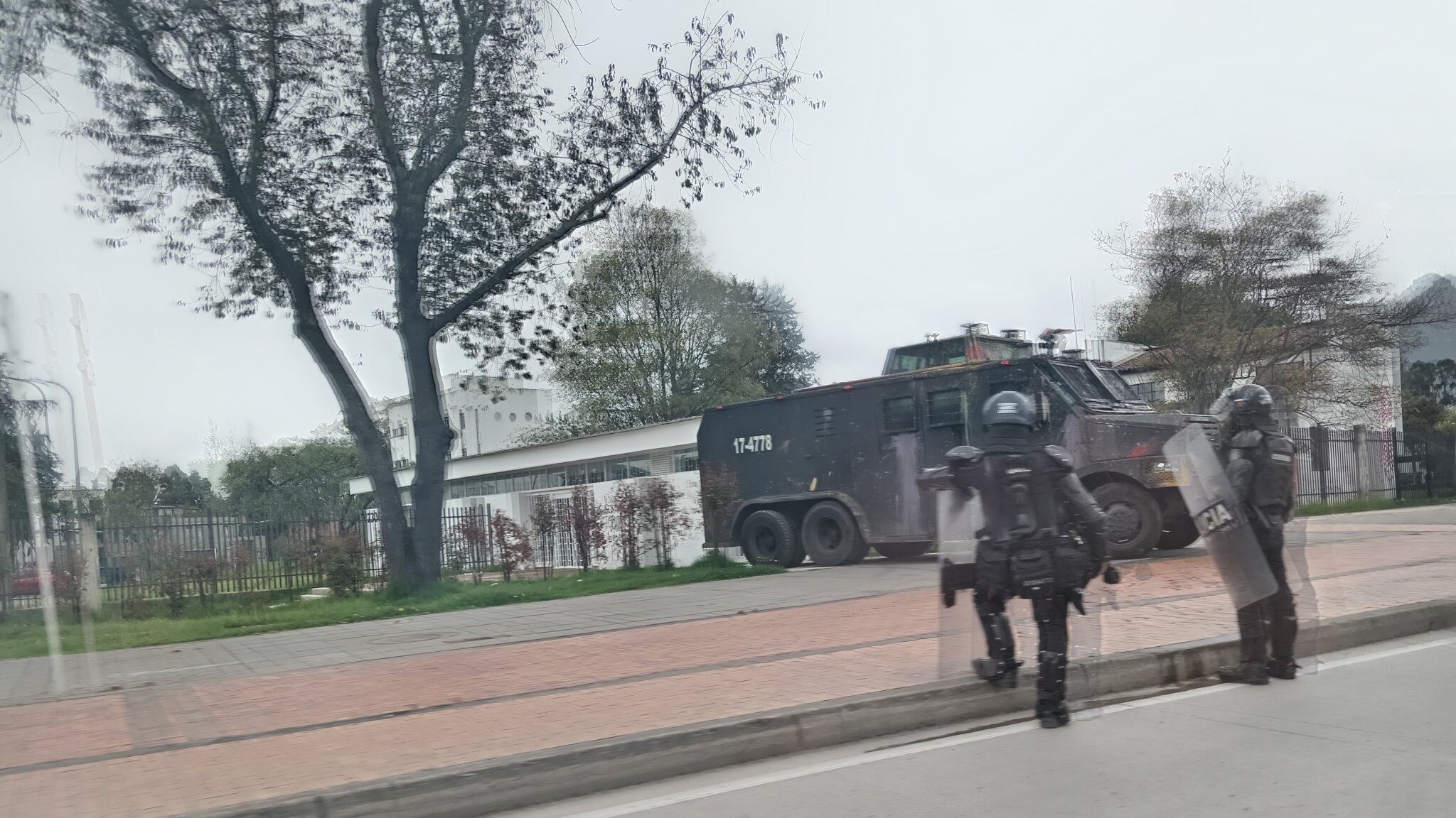 Enfrentamientos ESMAD