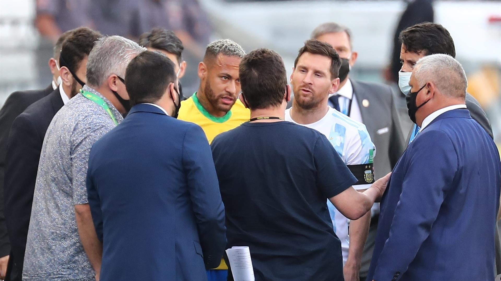¡No se juega más! Oficial: se suspende el partido entre Brasil y Argentina