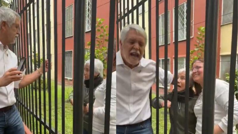 Peñalosa terminó electrocutado cuando intentó tomarse una foto durante un recorrido de campaña y le hizo el día a más de uno