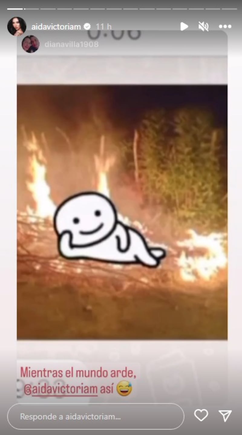 Hasta Aida Victoria Merlano compartió memes sobre su "relación" con Andy Rivera