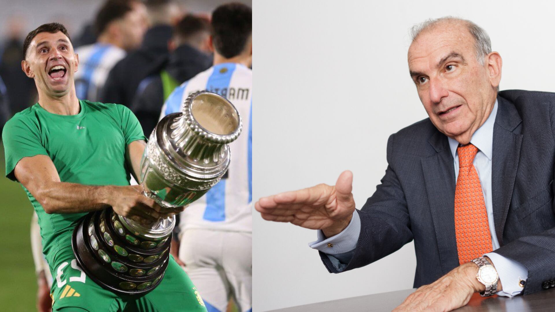 Hasta Humberto de la Calle le ‘tiró’ al Dibu tras el gol de James: no lo bajó de bufón