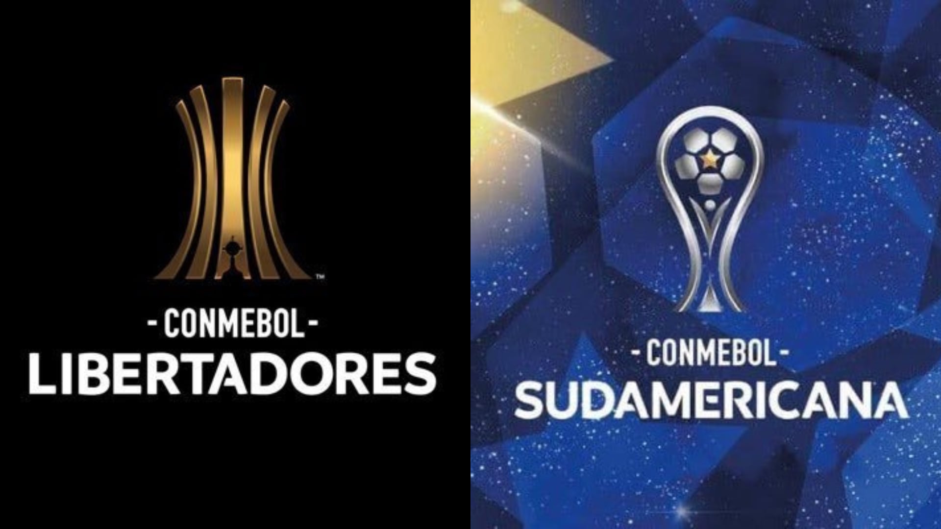 Copa Libertadores y Copa Sudamericana - Fotos: Logos de las redes sociales de las competiciones