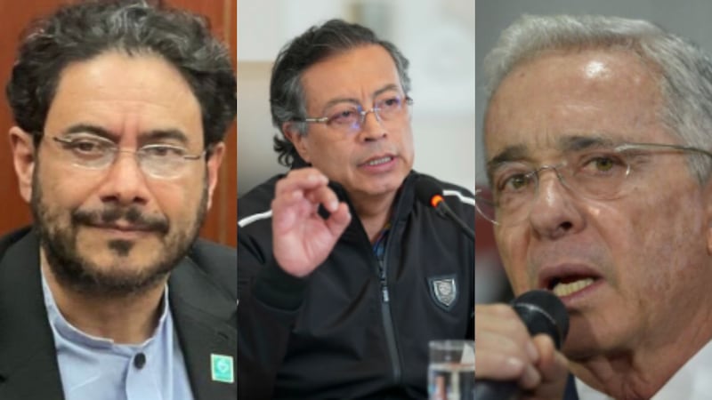 “Yo no me alio con narcos pero tú sí”: Petro le responde a Uribe tras señalarlo a él y a Cepeda, como aliado de Maduro