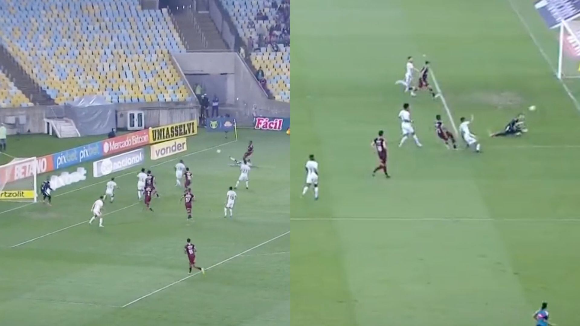 Jhon Arias marcó un gol y dio una asistencia con Fluminense.