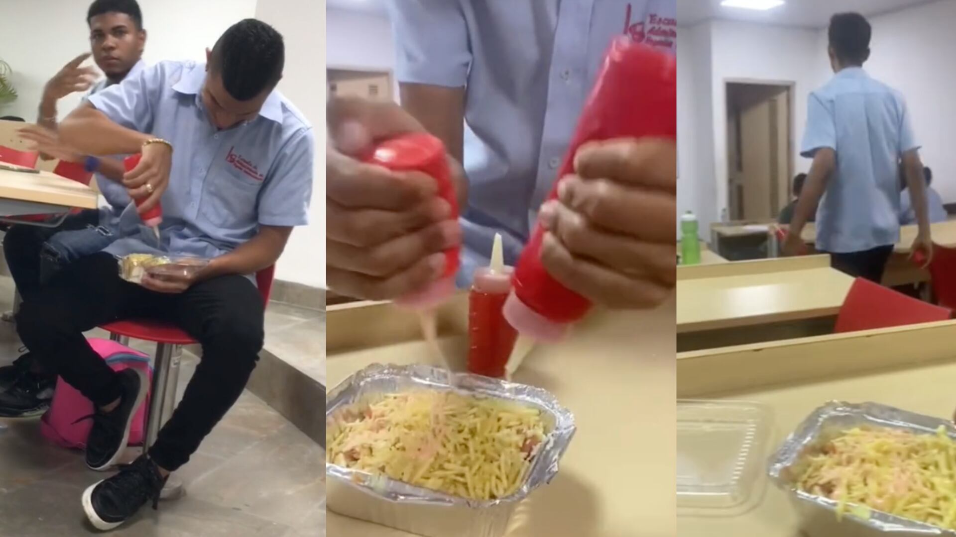 Joven paga sus estudios vendiendo salchipapas en la Universidad del Sinú.