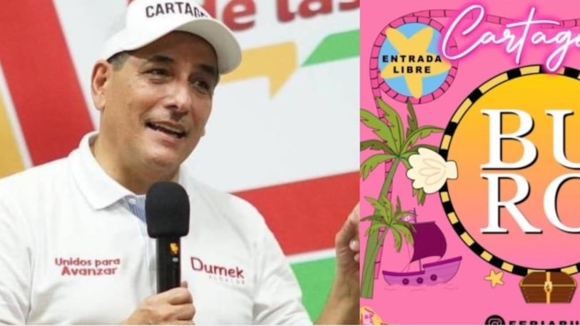 El alcalde electo de Cartagena Dumek Turbay se pronunció sobre la Feria Buró.