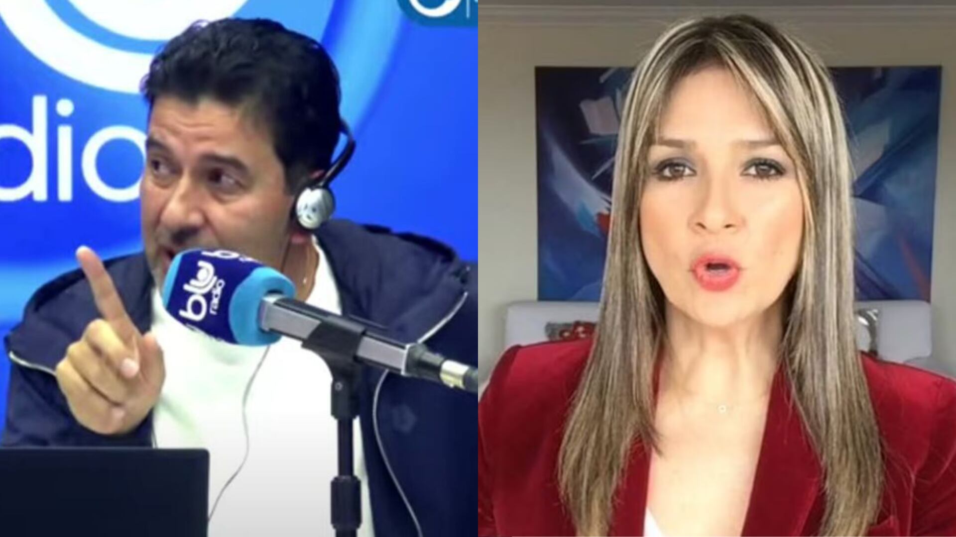 Néstor Morales de Blu Radio reacciona a la candidatura de Vicky Dávila a la presidencia de Colombia