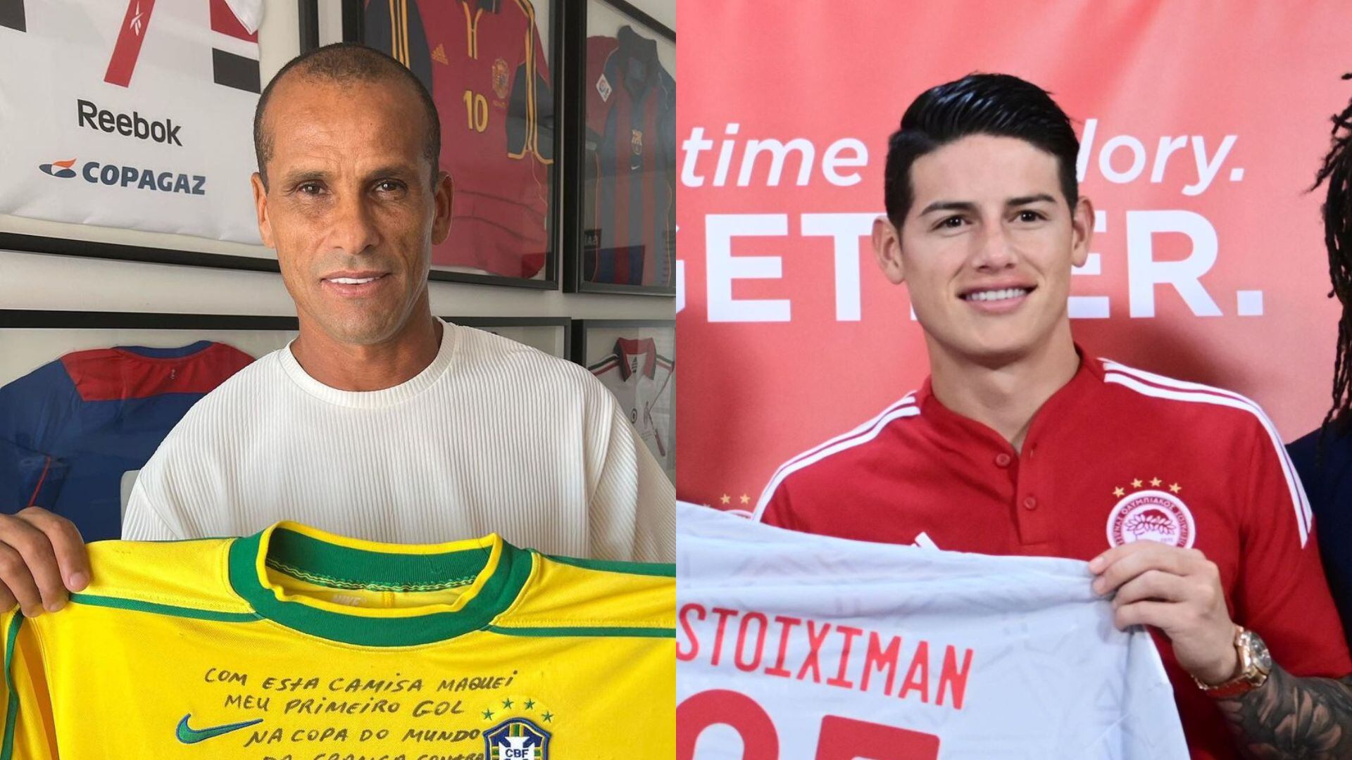 Rivaldo habló sobre James Rodríguez y su llegada al Olympiacos.