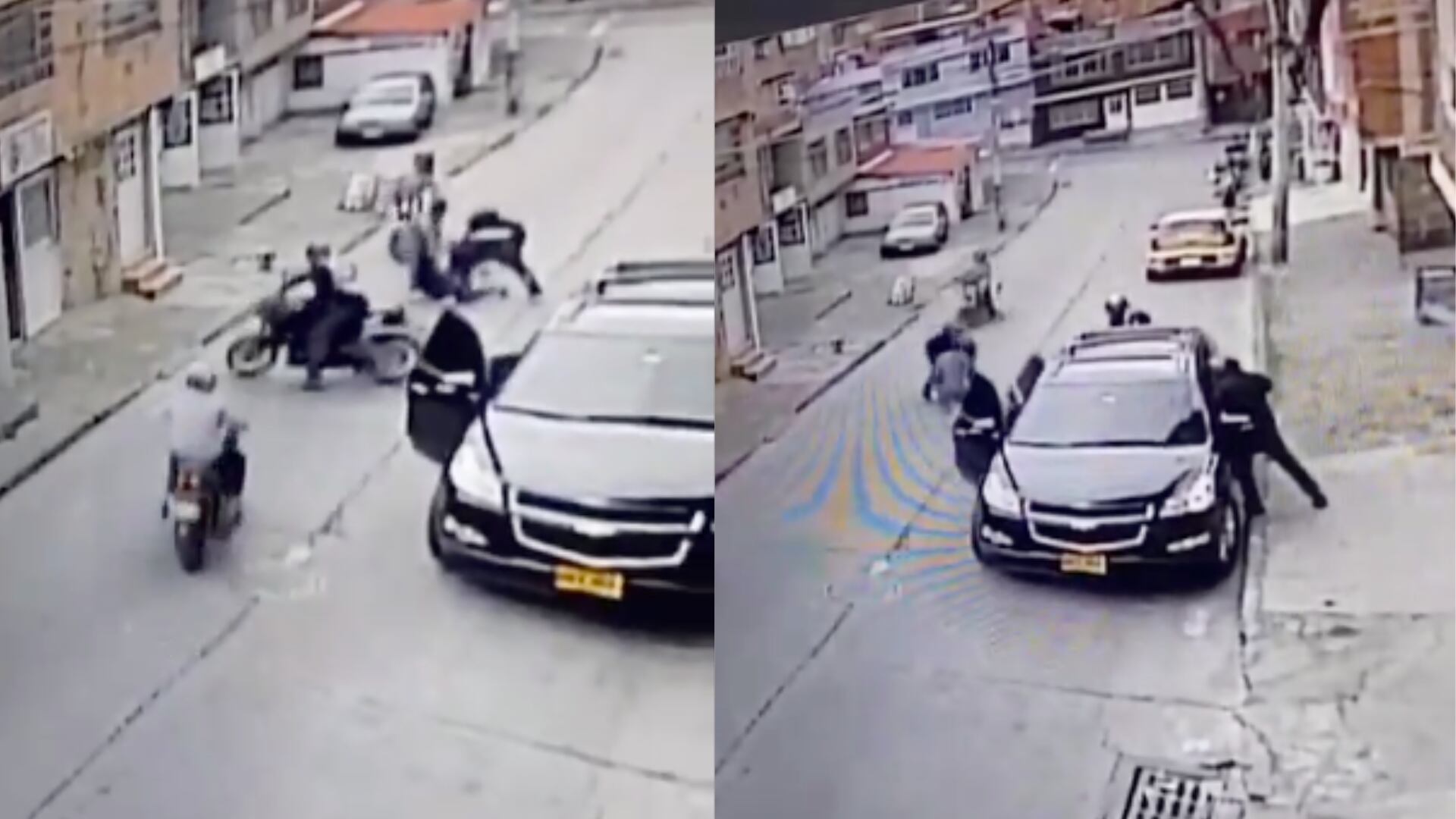 En ‘gallada’, ladrones asaltaron y golpearon brutalmente a mujer que bajaba de su camioneta