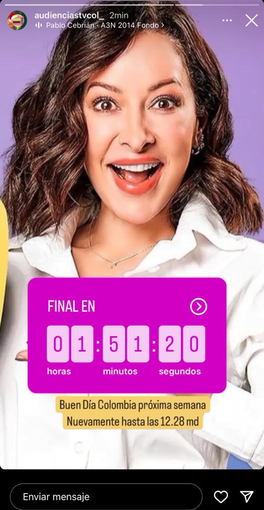 Hablando Claro RCN televisión llega a su fin y sería reemplazado por Buen día Colombia