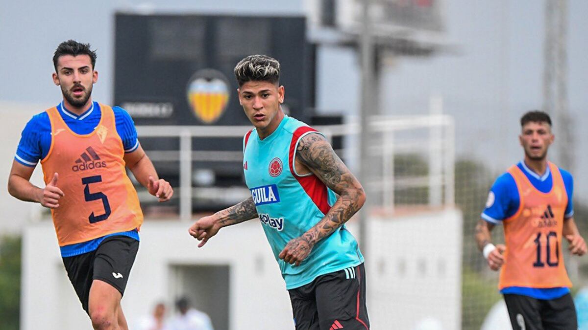 Selección Colombia se midió ante el Manchego antes de sus duelos ante Irak y Alemania