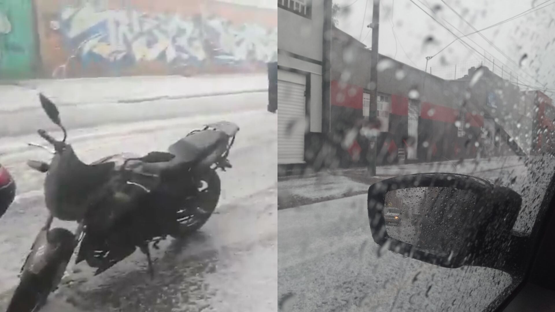 Fuertes lluvias inundan vías en Bogotá