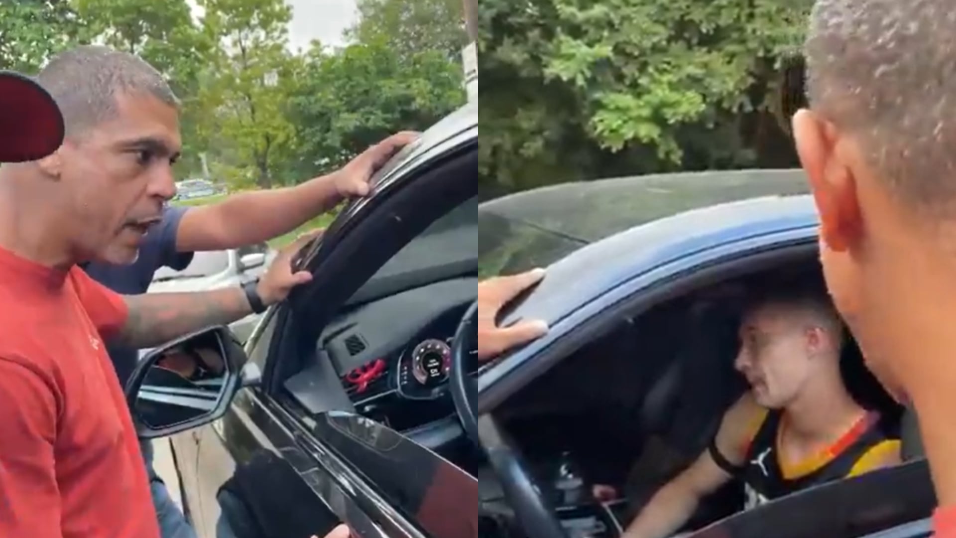 Hinchas de Corinthians - Fotos: Videos de redes sociales tomados el 6 de abril del 2026