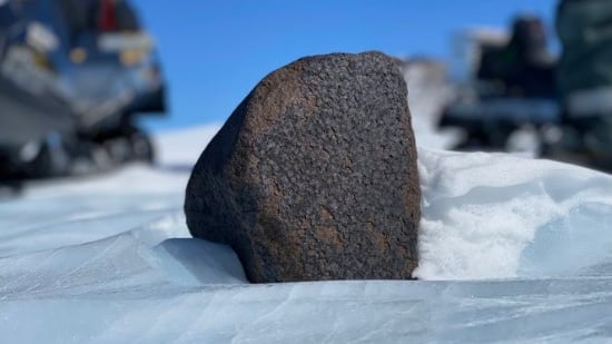 Meteorito en la Antártida