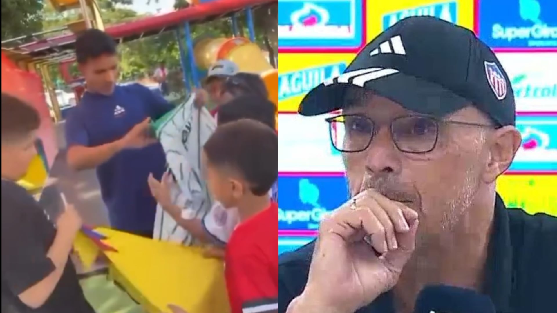 Nuevo jugador del Junior no le firmó camisa de Nacional a niño