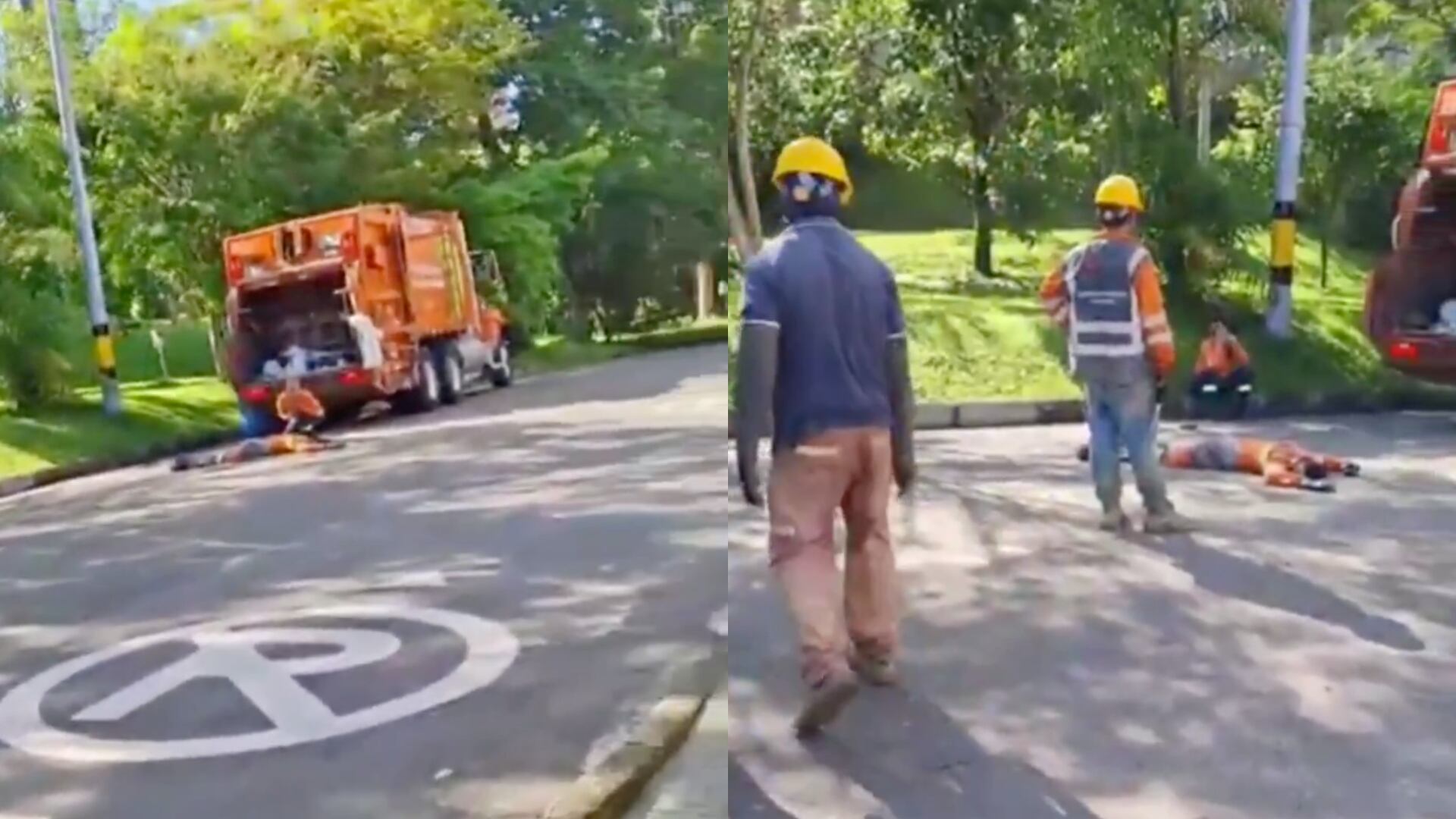 Trabajador de la empresa de aseo en Medellín murió arrollado por el camión recolector.