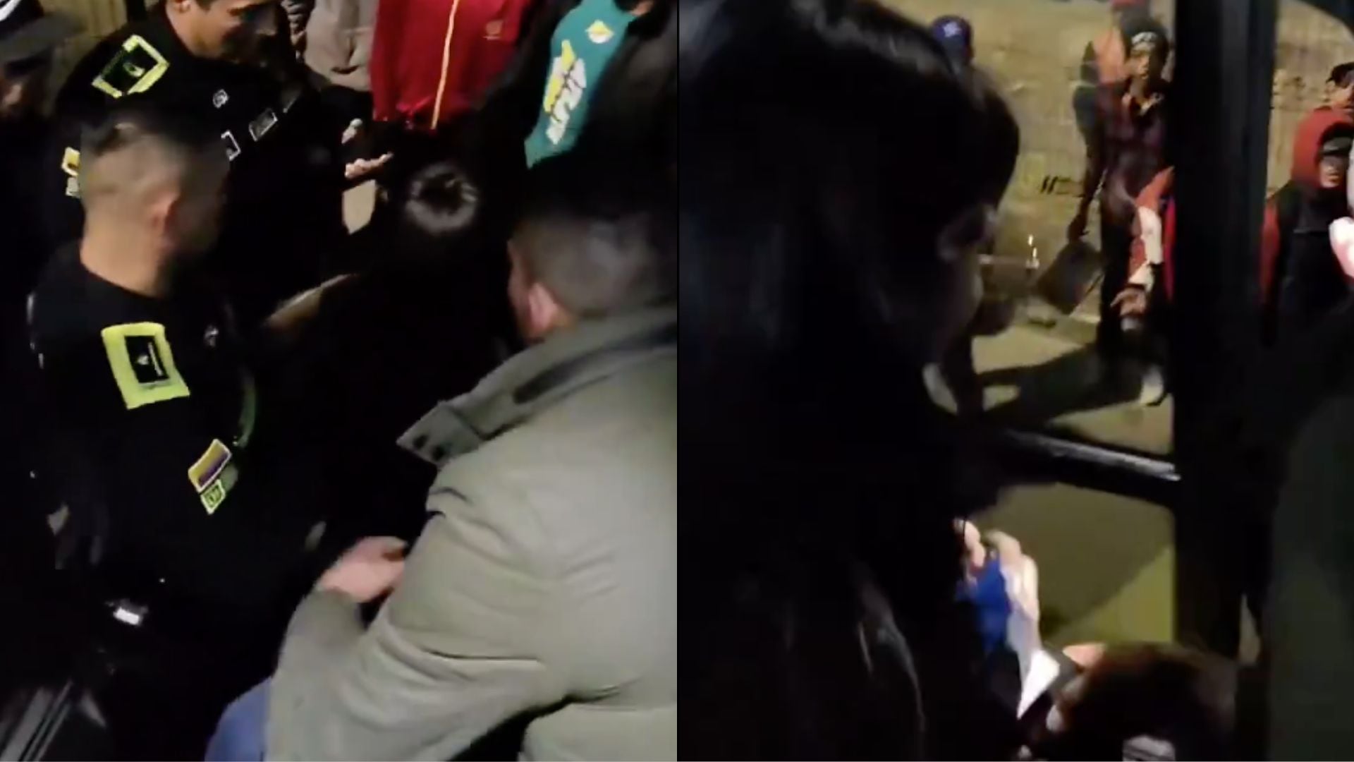 Una mujer fue agredida por un delincuente en TransMilenio