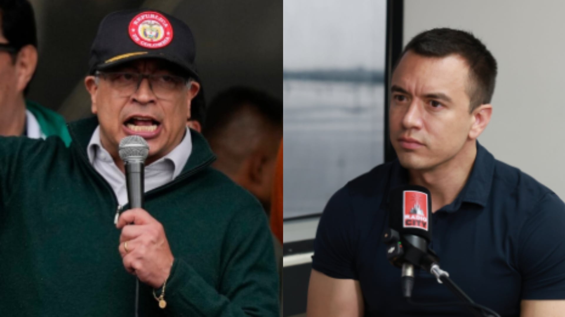 Petro denunció presunta bomba en territorio colombiano proveniente de Ecuador.