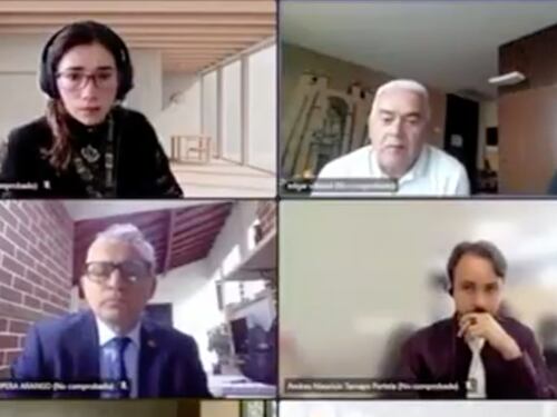 Video: en plena audiencia reaparece Diego Marín Buitrago, alias ‘Papá Pitufo’ desde Portugal