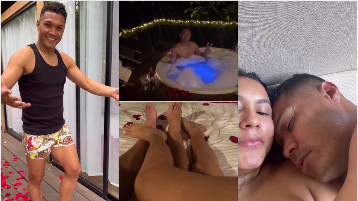 Teófilo Gutiérrez recibió una romántica sorpresa de cumpleaños que lo dejó fundido