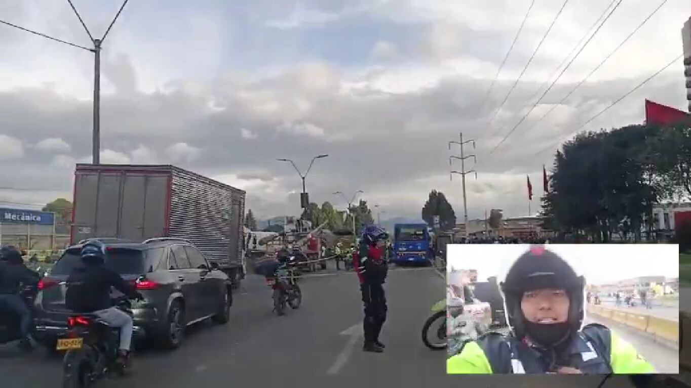 Accidente de tránsito en Bogotá