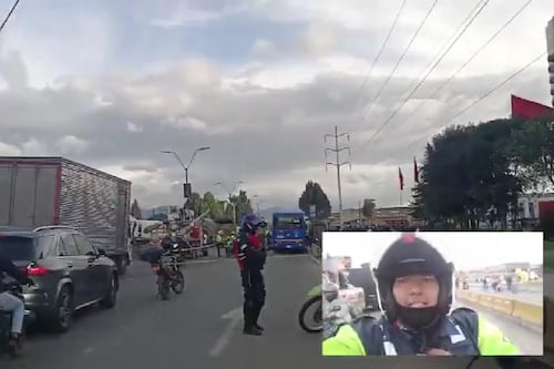 Mortal accidente en Fontibón: un bus del Sitp se estrelló con una motocicleta en la calle 13