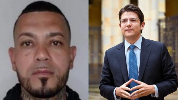 Foto de alias ‘Costeño o ‘Chipi’, presunto cerebro del atentado contra Miguel Uribe Turbay.