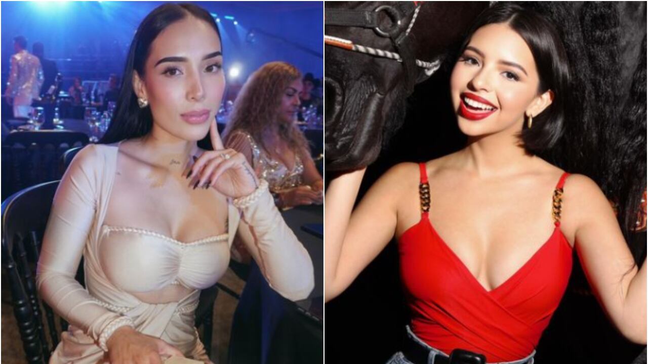 Luisa Fernanda W y Angela Aguilar desde sus redes sociales.