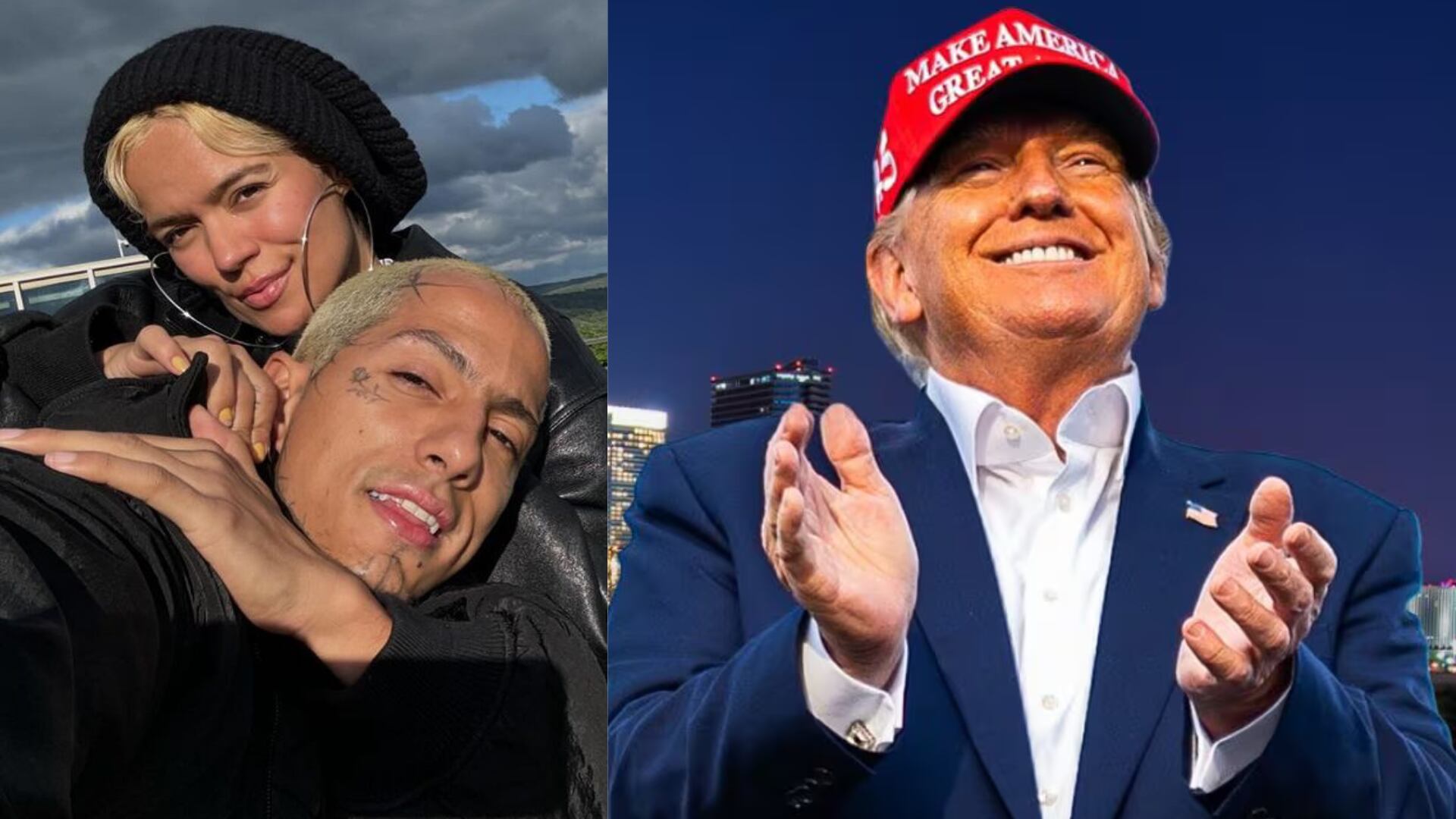 Daiky Gamboa, mejor amigo de Karol G, estalló contra los latinos que votaron por Trump