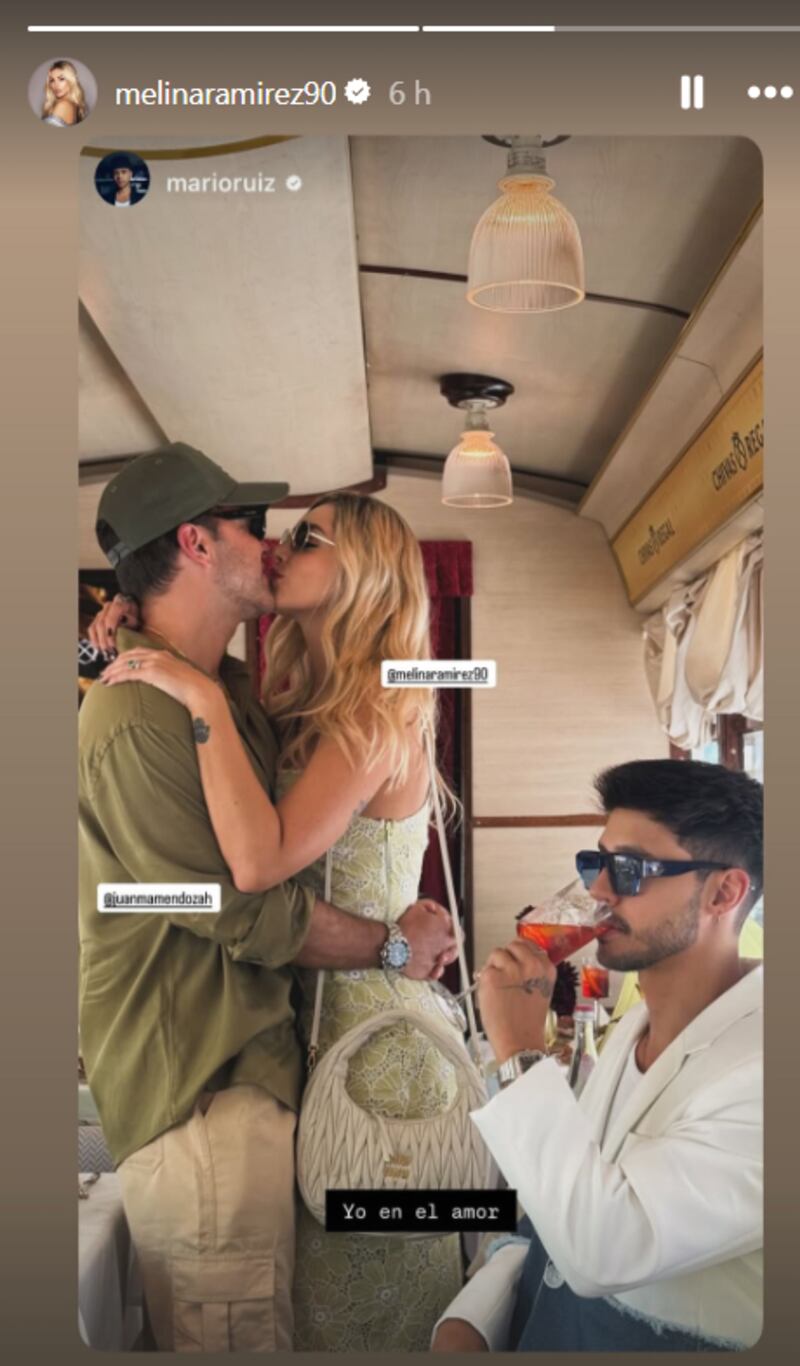 Melina Ramírez salió de Colombia sin su hijo Salvador