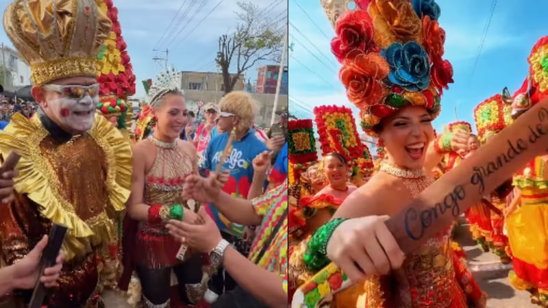 ¿Quién es el Rey Momo al que Michelle Char ha homenajeado en el Carnaval de Barranquilla?