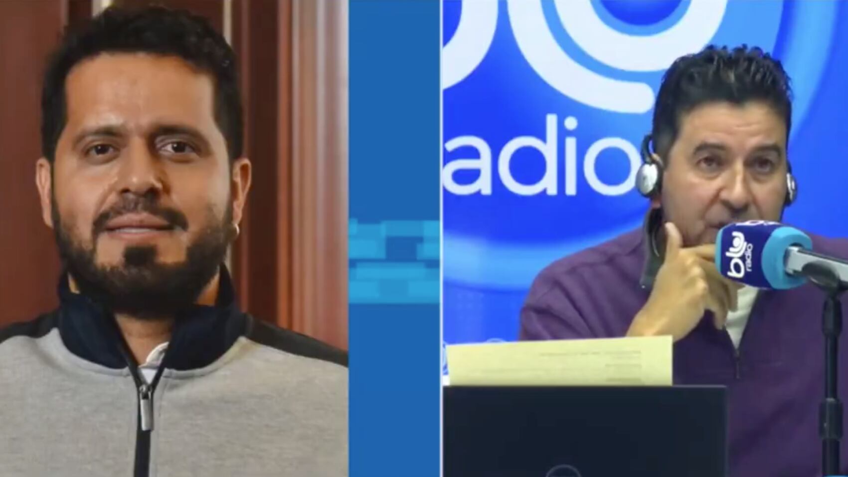 Néstor Morales y congresista Alfredo Mondragón