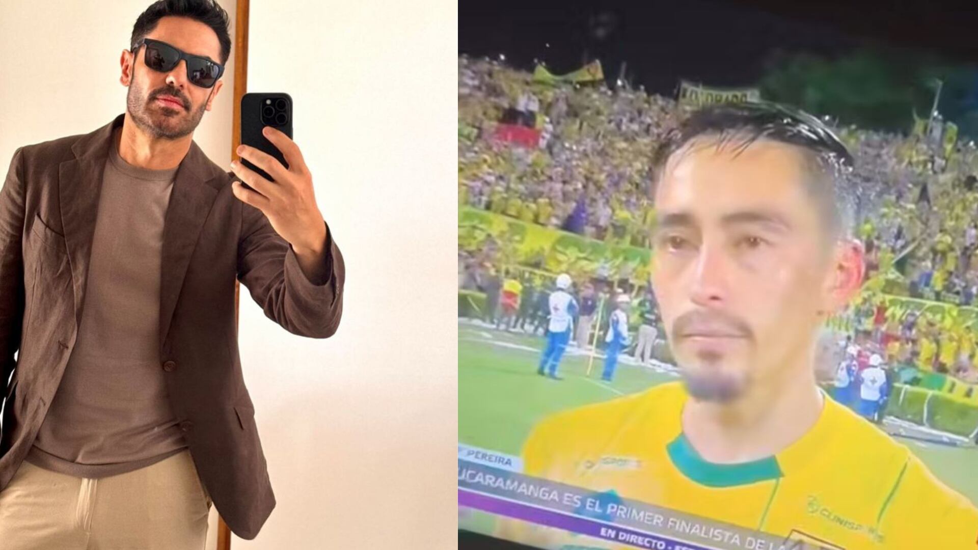 Lincoln Palomeque celebró el paso a la final de Atlético Bucaramanga