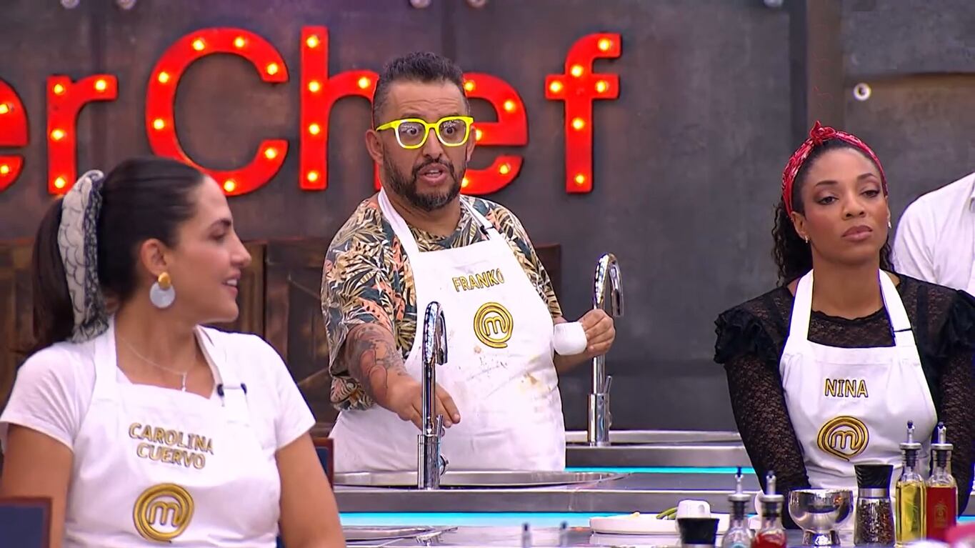 Carolina Cuervo dijo que Franko Bonilla quiere ser “protagonista” en ‘MasterChef Colombia’ y Cony Camelo deseó que lo castiguen.