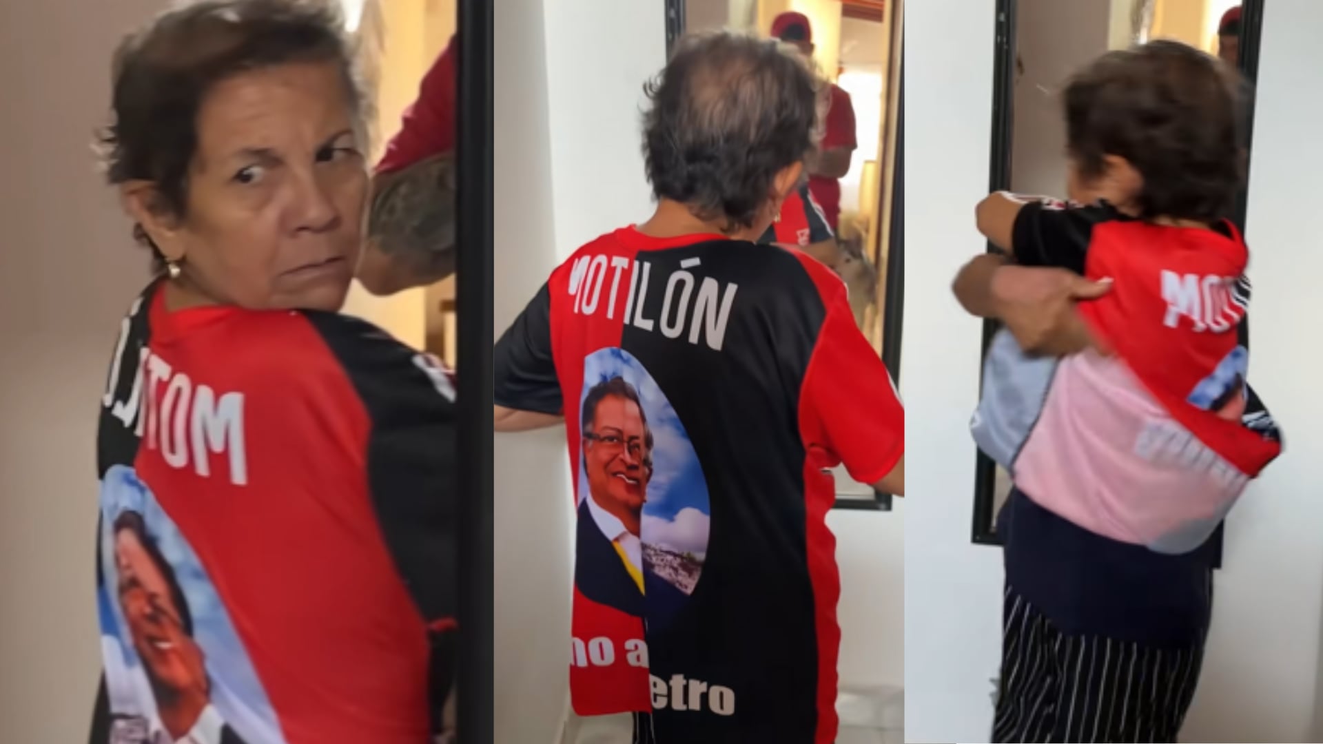 Hincha del Cúcuta sacó lo ‘motilona’ y se emberracó por camiseta con la cara de Petro