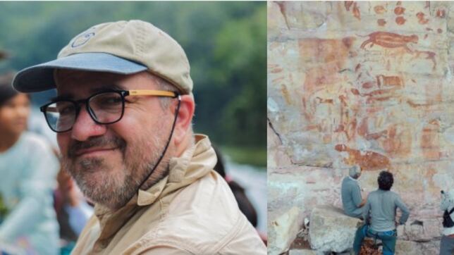 Foto de Juan José Lozano, director del documental ‘Chiribiquete, un viaje a la memoria ancestral de América’.