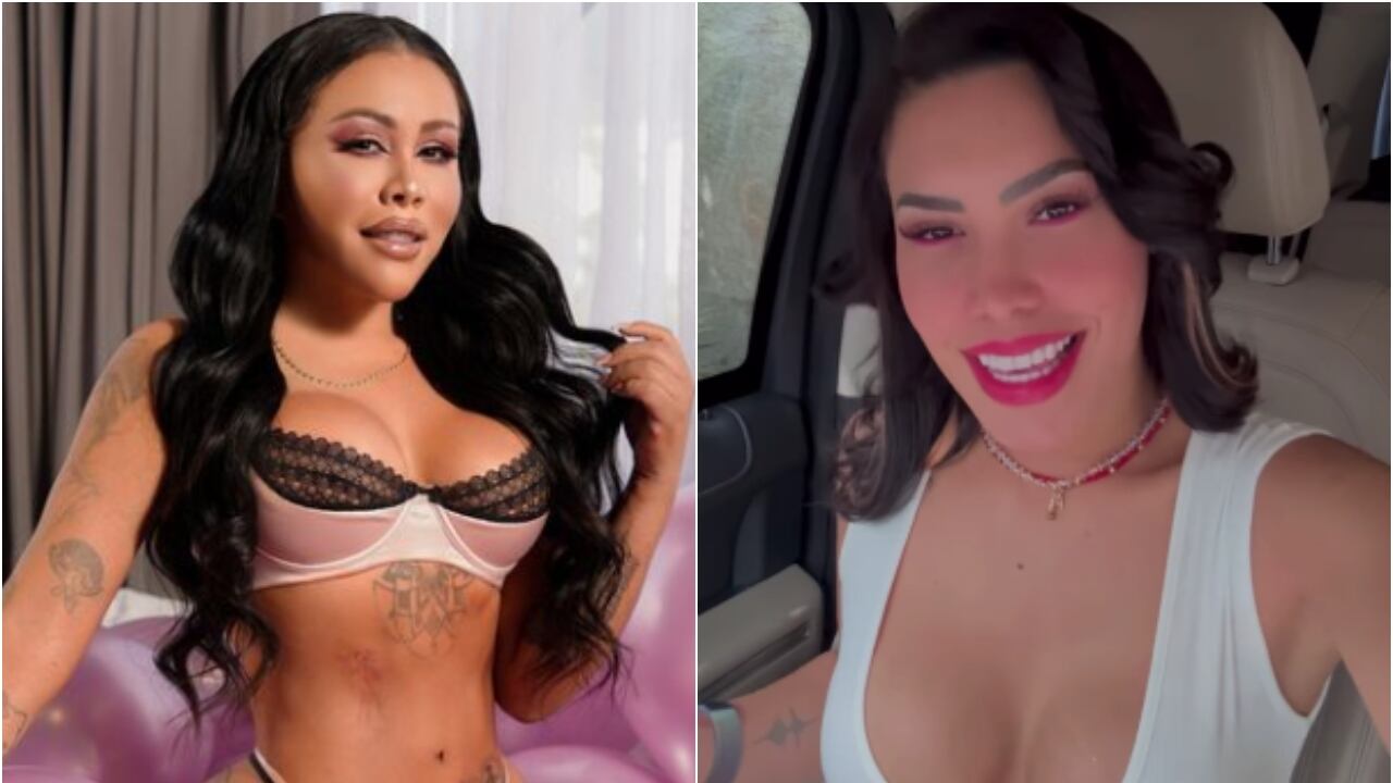 Yina Calderon y Ana del Castillo desde sus redes sociales.