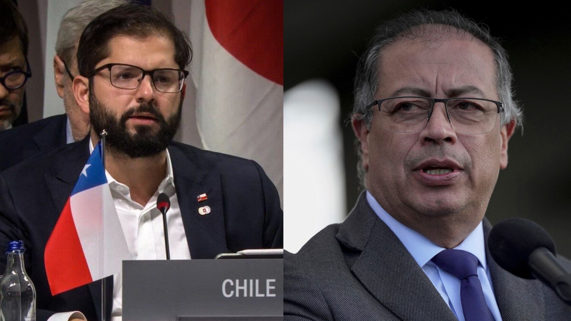 Gabriel Boric, presidente de Chile, aseguró que llamó al presidente Petro para hablar de Venezuela