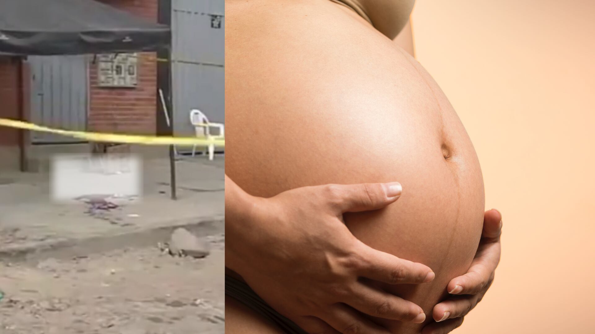 Mujer embarazada víctima de sicariato